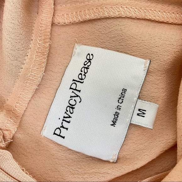 Privacy Please Ruffle V-Neck Mini Dress Pink - Picture 6 of 8